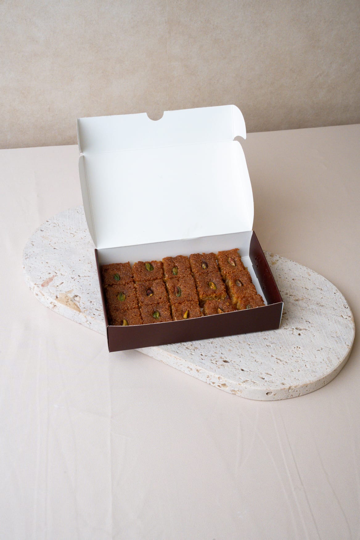 بسبوسة سادة