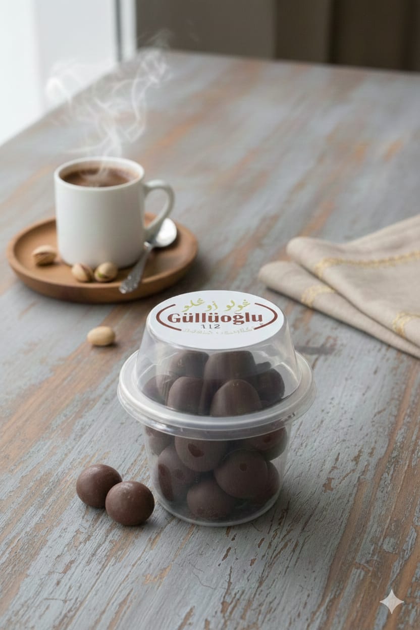 غريبه كويتيه بالشيكولاته بلمستنا الخاصه الوزن تقريبا 0.150 جرام