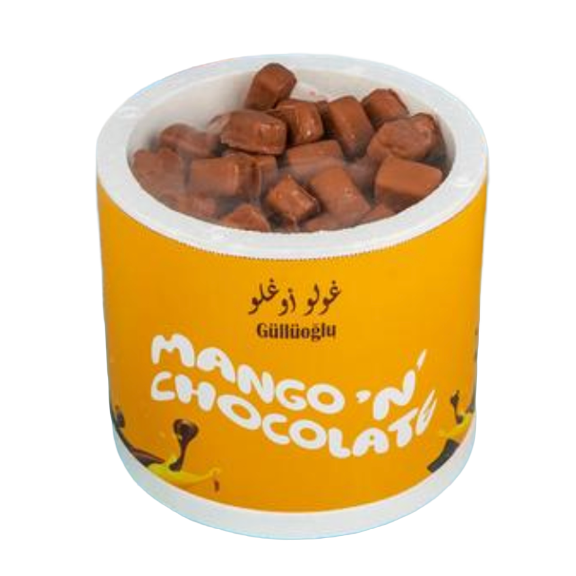 Chocolate-Covered Mango Ice Cream Bites — Güllüoğlu Kuwait