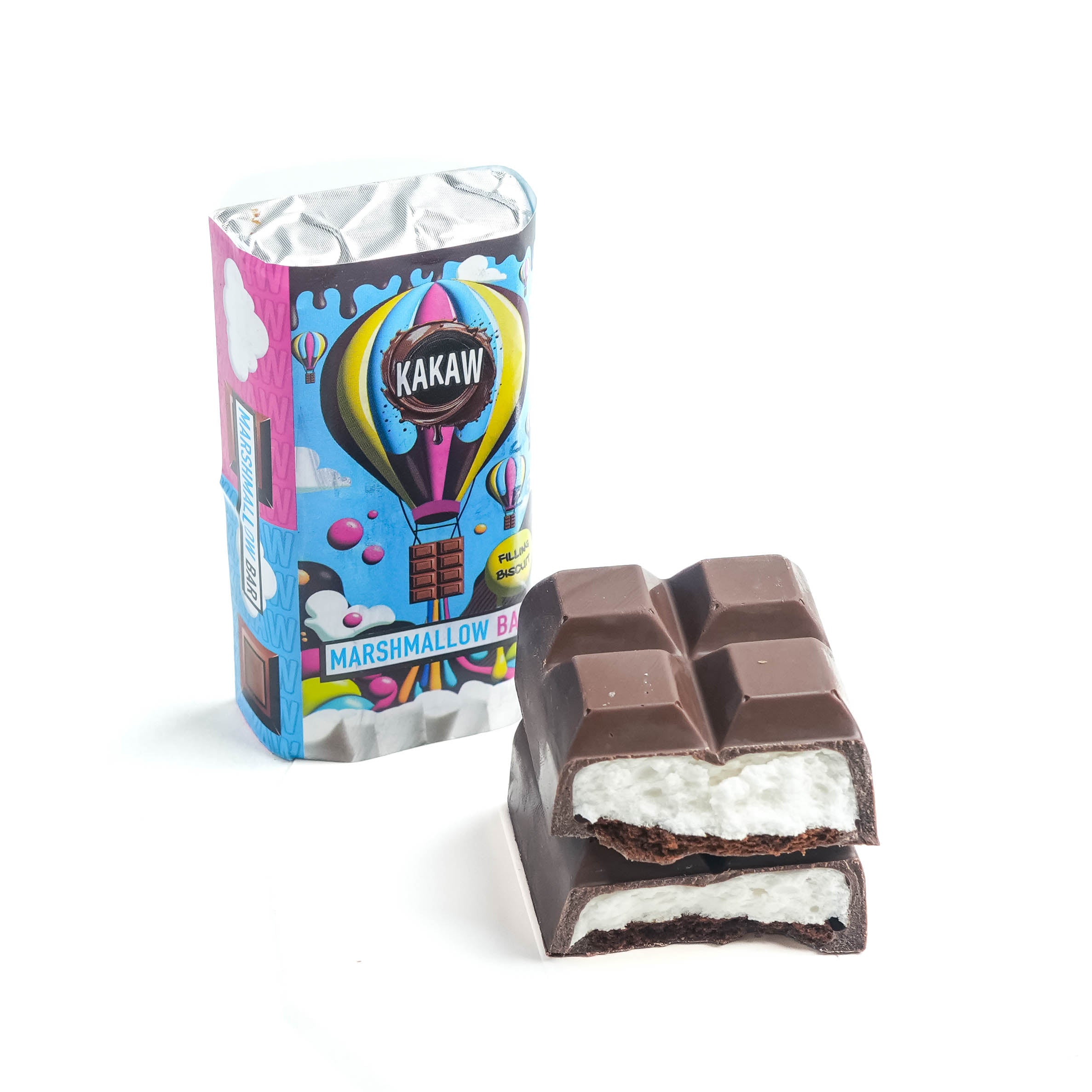 Kakaw Bar Marshmallow 1 Pieces