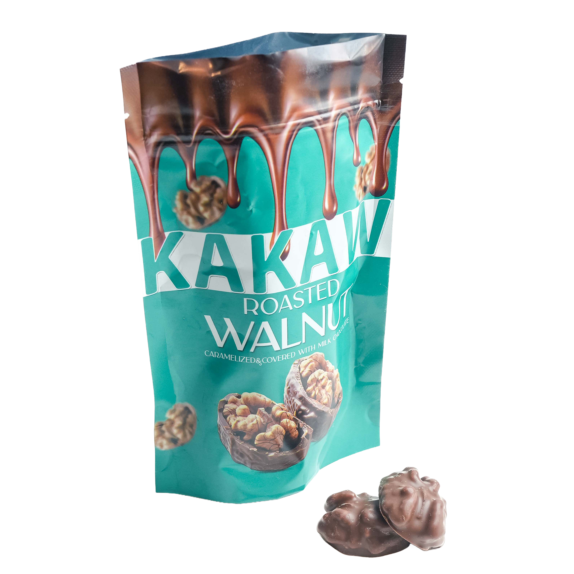 Milk Chocolate Caramelized Walnuts 80g — Güllüoğlu Kuwait