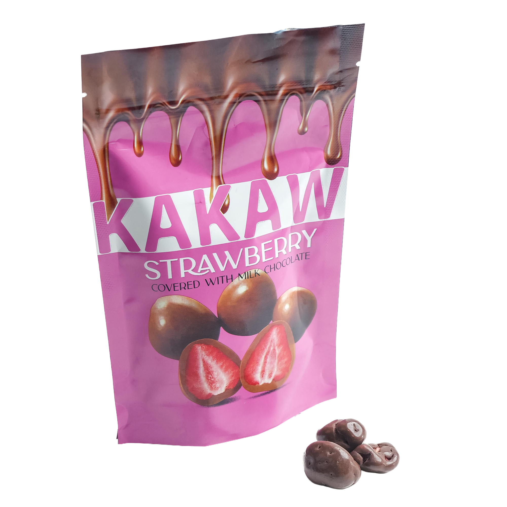 Milk Chocolate Strawberries 60g — Güllüoğlu Kuwait