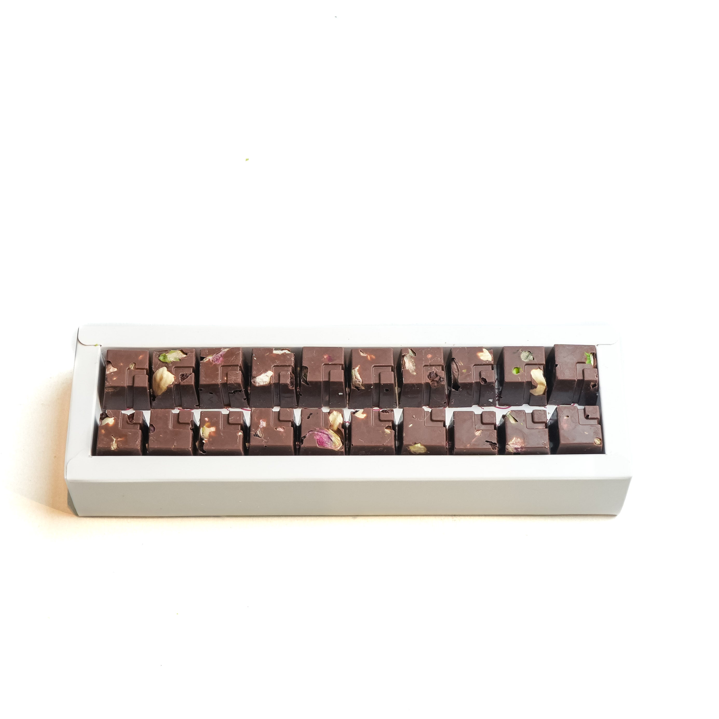Belgian Chocolate With Pistachios Entebbe And Nuts
