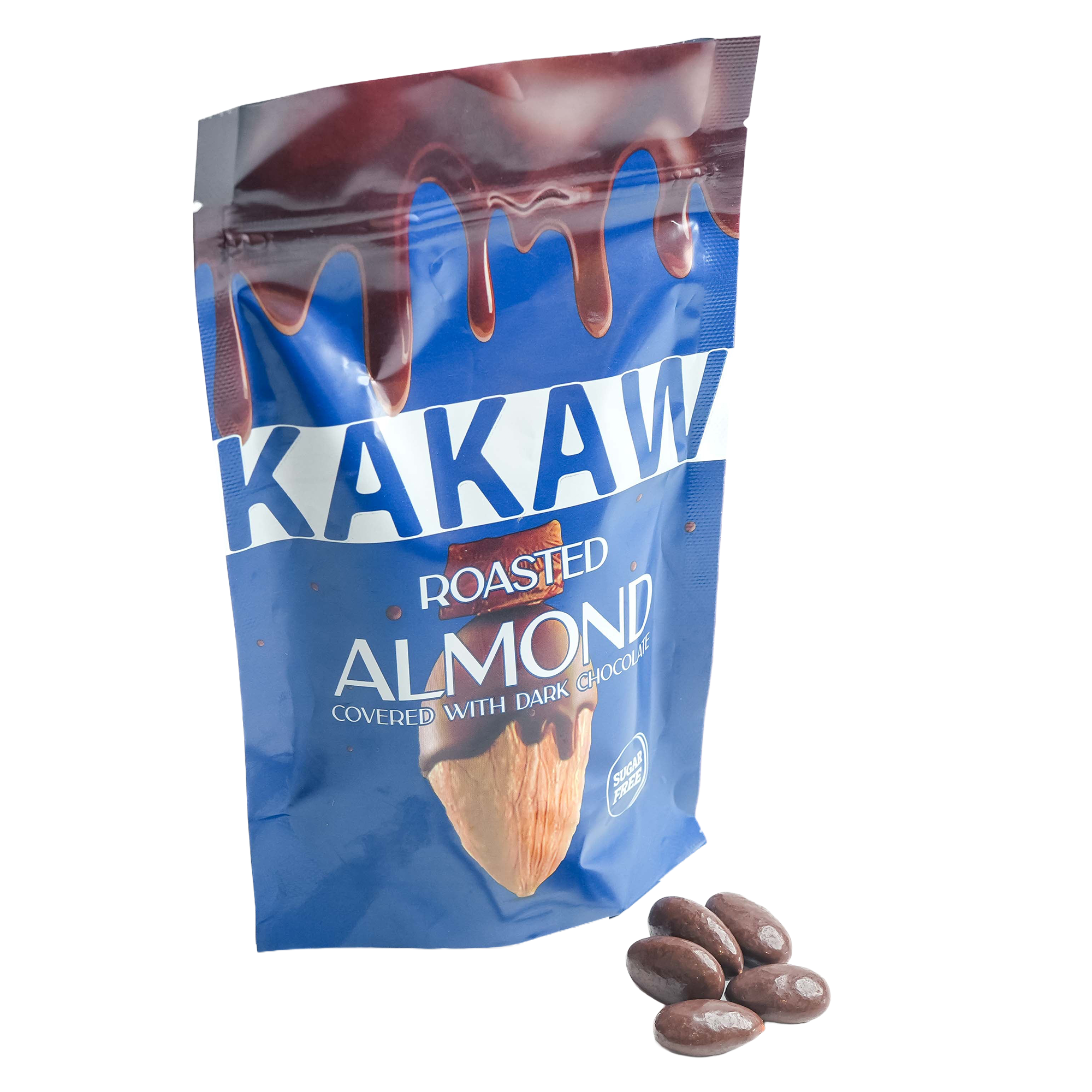 Dark Chocolate Roasted Almonds 80g — Güllüoğlu Kuwait