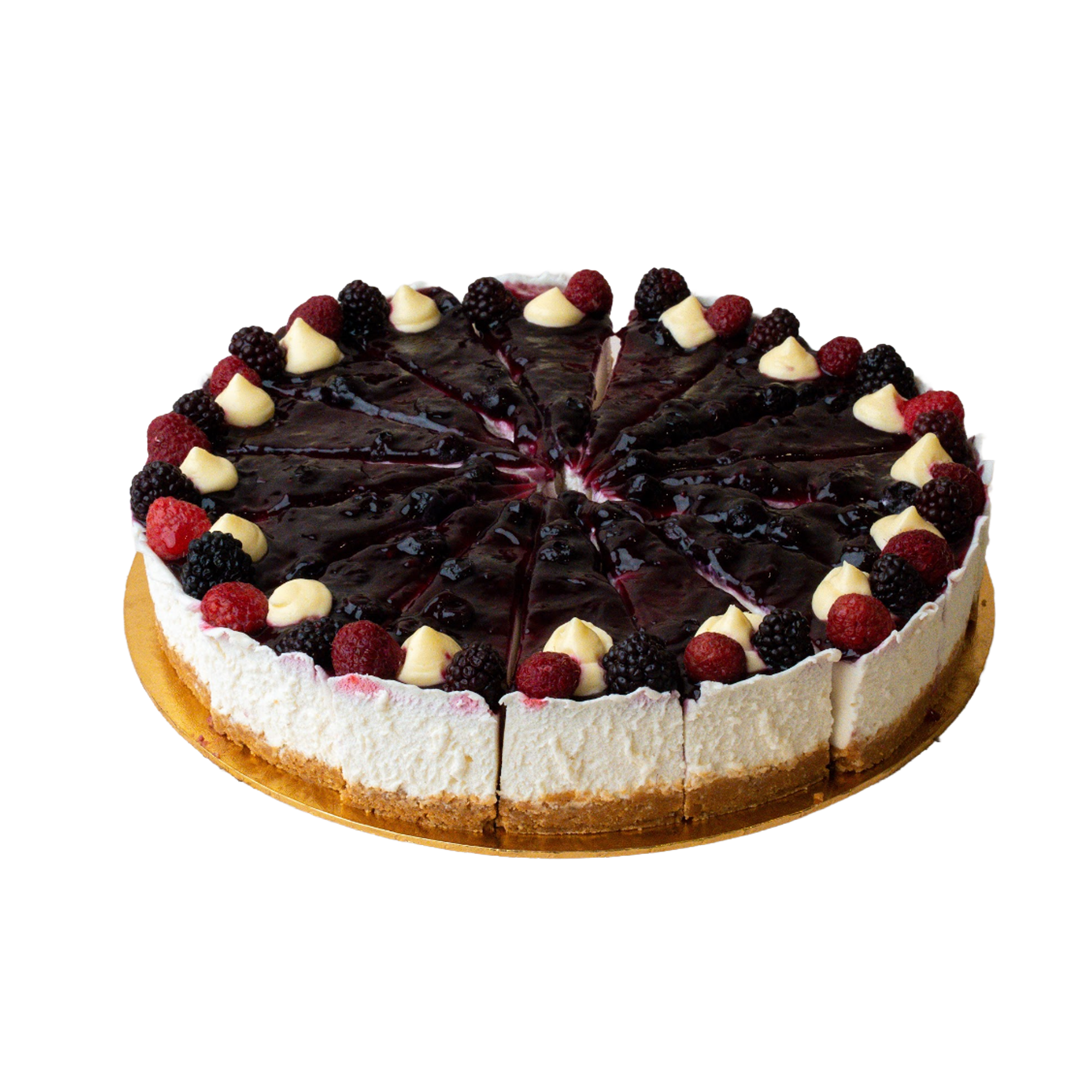 Fresh Blueberry Cheesecake — Güllüoğlu Kuwait