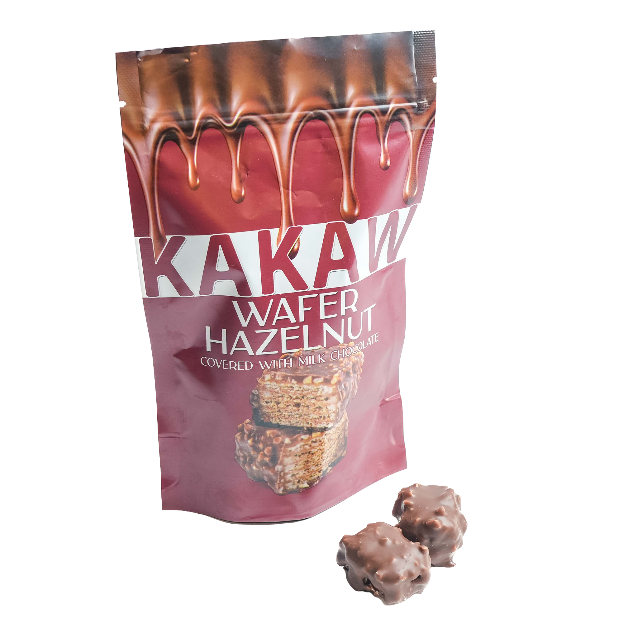 Milk Chocolate Hazelnut Wafer Bites 80g — Güllüoğlu Kuwait